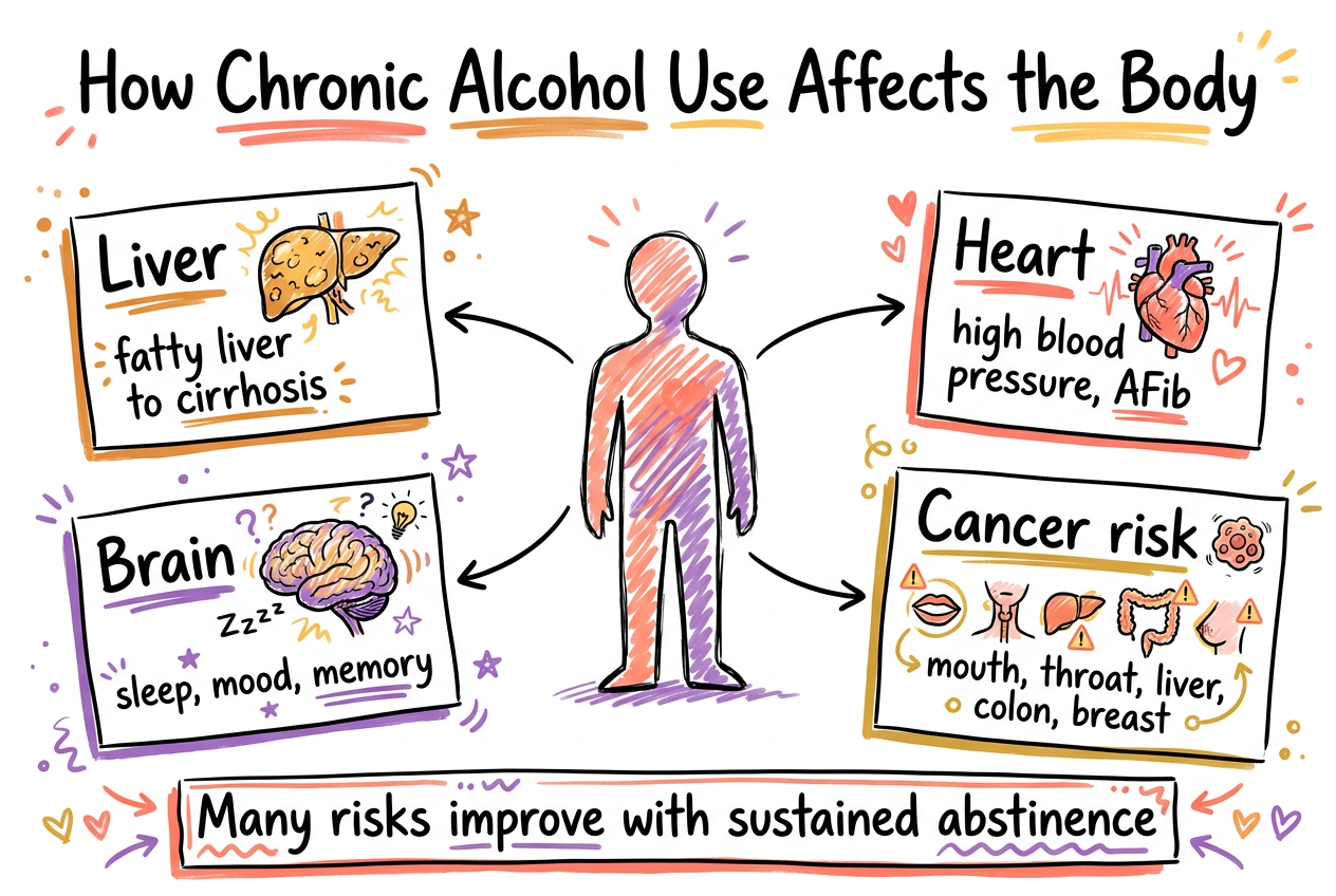 health risks, whiteboard